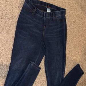 Dark blue jeggings